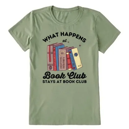 Pagewings Stays At Book Club Book Unisex Classic T-shirt