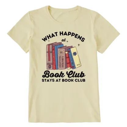 Pagewings Stays At Book Club Book Unisex Classic T-shirt