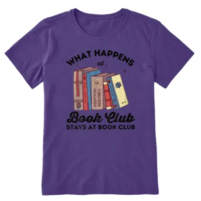 Pagewings Stays At Book Club Book Unisex Classic T-shirt