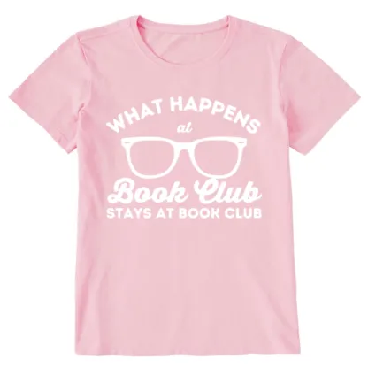 Pagewings What Happens At Book Club Unisex Classic T-shirt