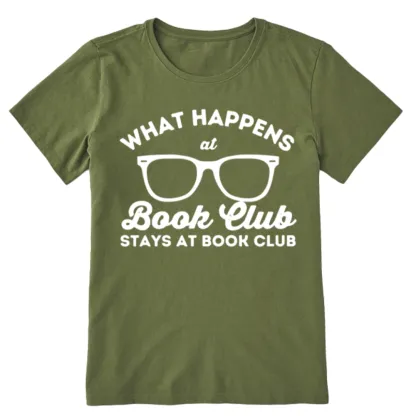 Pagewings What Happens At Book Club Unisex Classic T-shirt