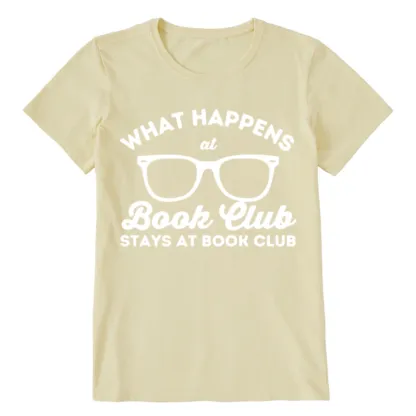 Pagewings What Happens At Book Club Unisex Classic T-shirt