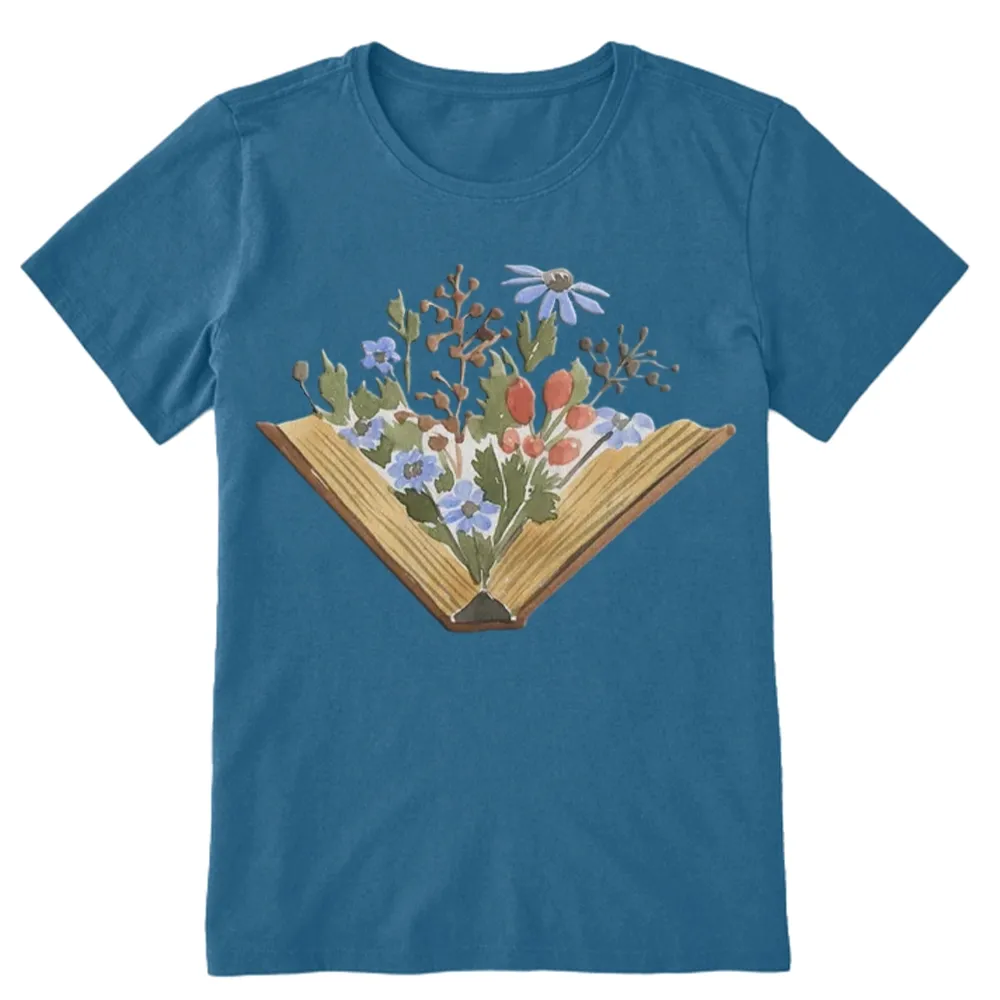Pagewings Wildflowers Book Unisex Classic T-shirt
