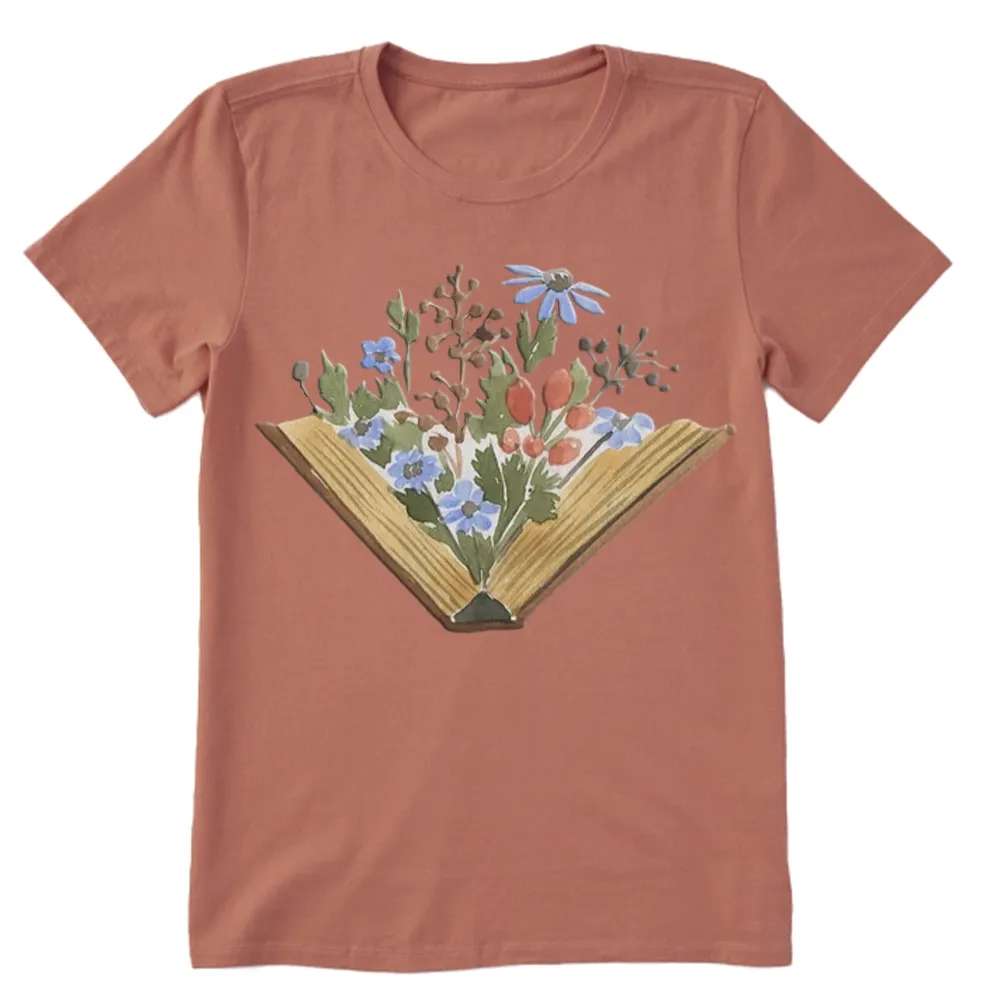 Pagewings Wildflowers Book Unisex Classic T-shirt