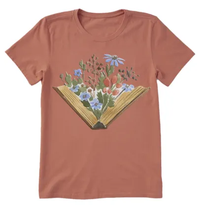 Pagewings Wildflowers Book Unisex Classic T-shirt