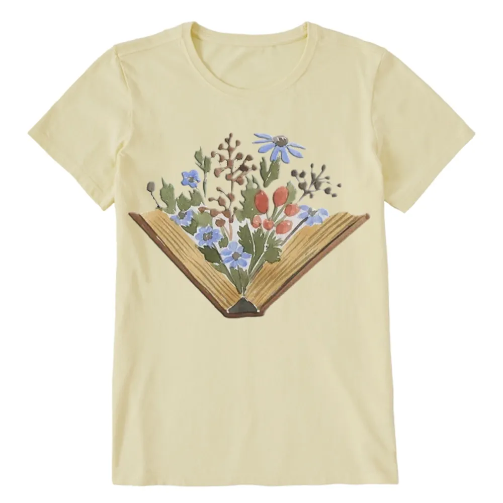 Pagewings Wildflowers Book Unisex Classic T-shirt
