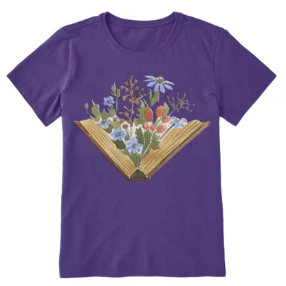 Pagewings Wildflowers Book Unisex Classic T-shirt