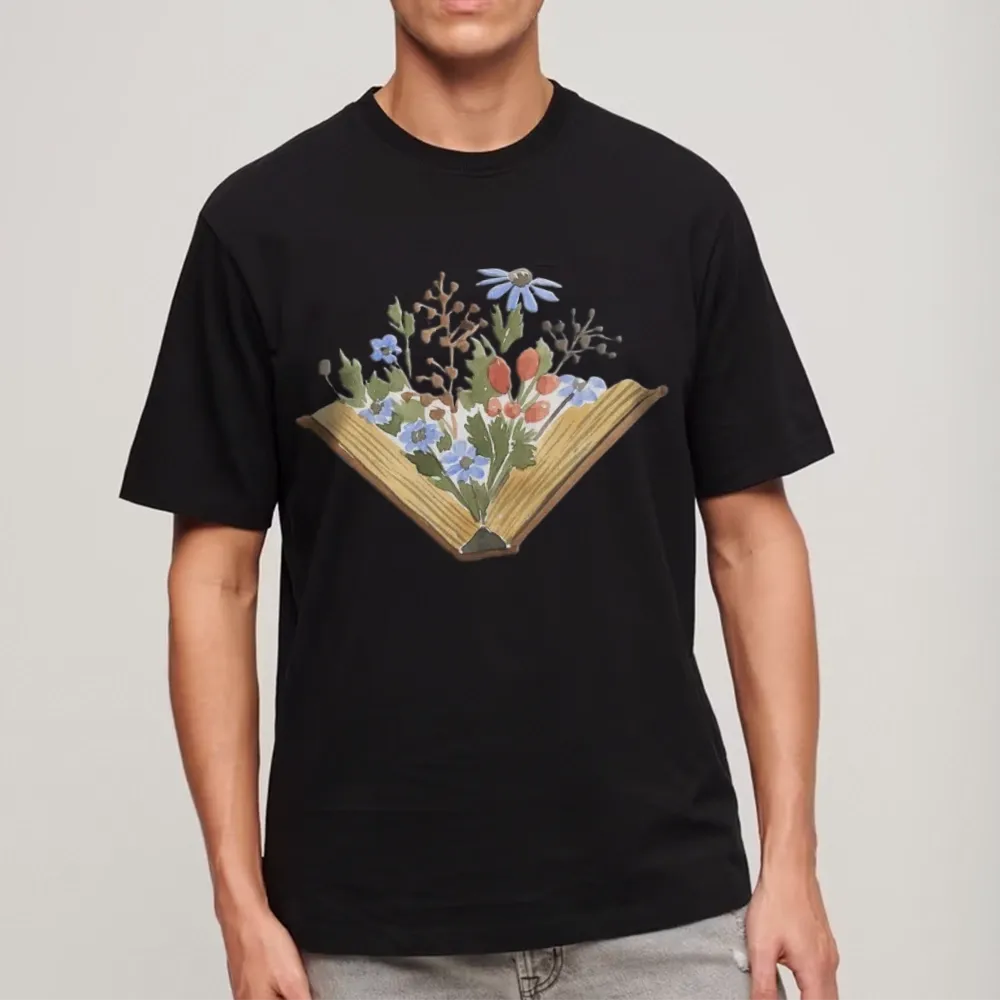 Pagewings Wildflowers Book Unisex Classic T-shirt