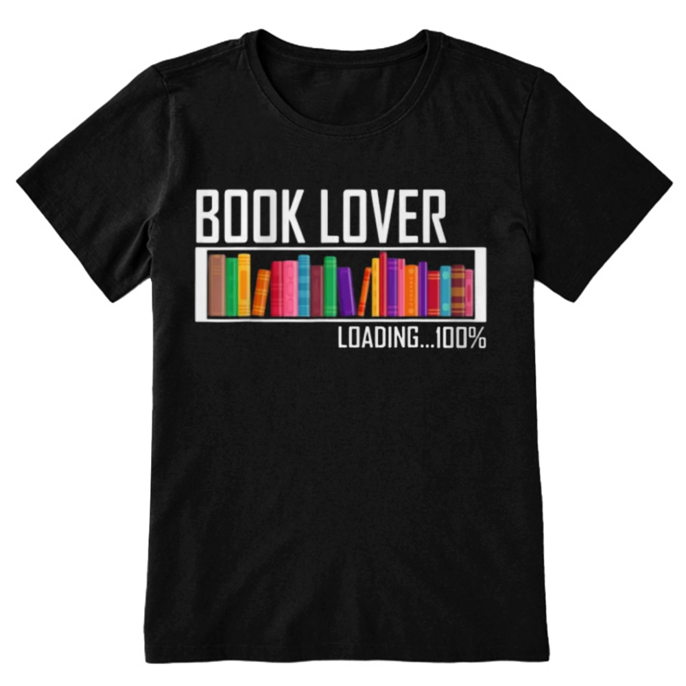 Pagewings Loading Book Lover 100% Unisex Classic T-shirt