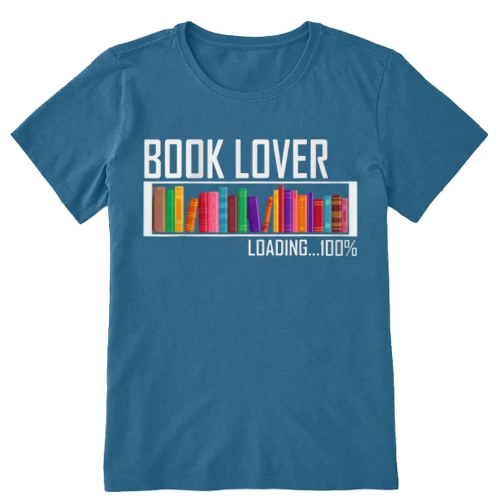Pagewings Loading Book Lover 100% Unisex Classic T-shirt
