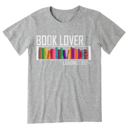 Pagewings Loading Book Lover 100% Unisex Classic T-shirt