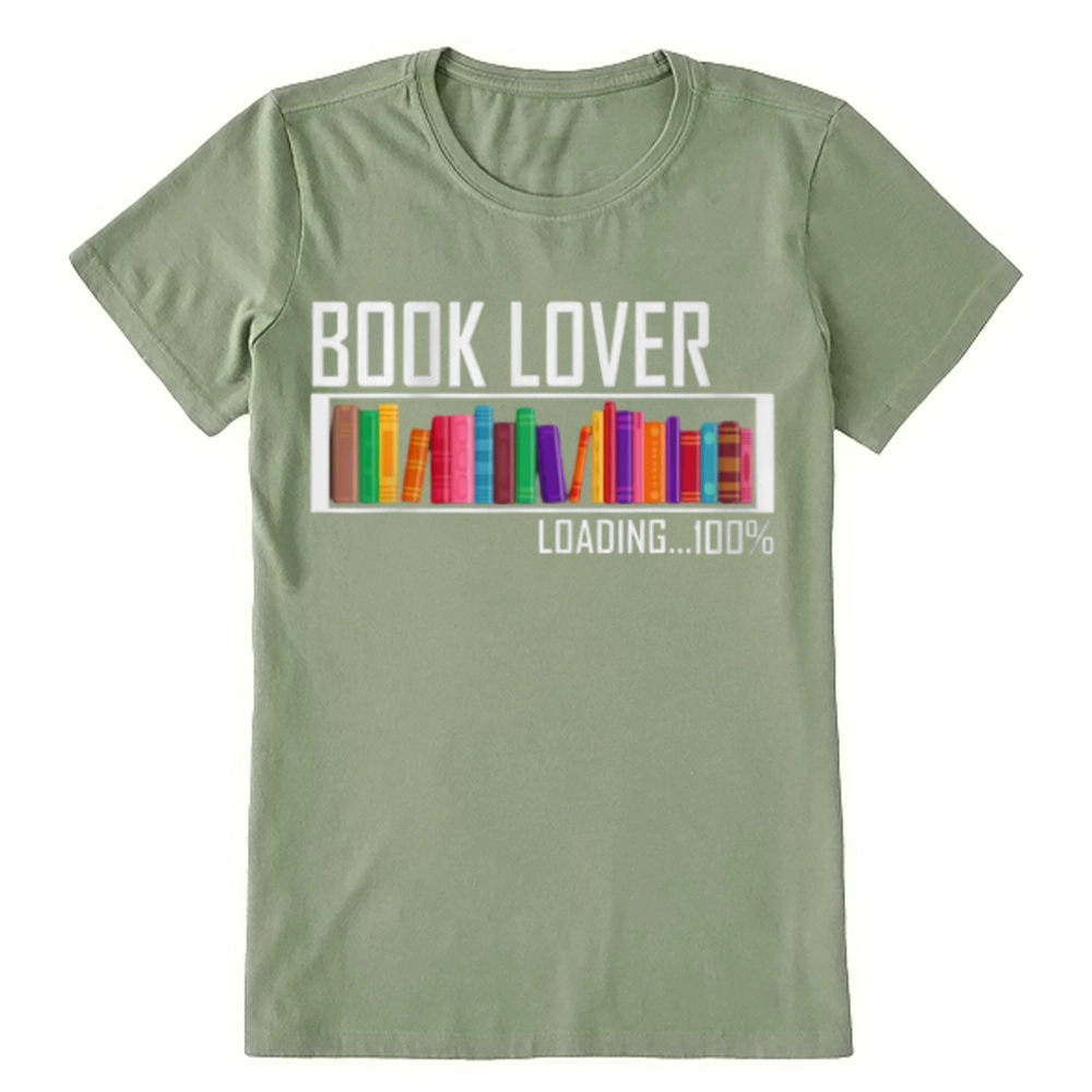 Pagewings Loading Book Lover 100% Unisex Classic T-shirt