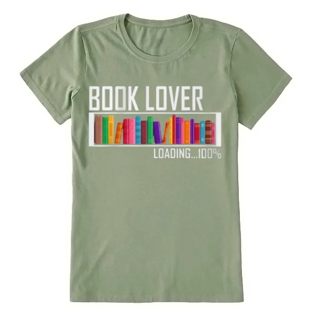 Pagewings Loading Book Lover 100% Unisex Classic T-shirt