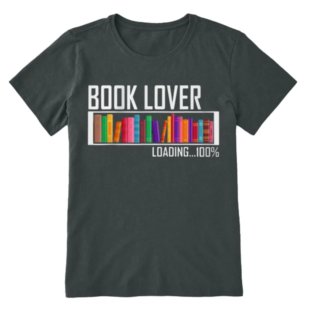 Pagewings Loading Book Lover 100% Unisex Classic T-shirt
