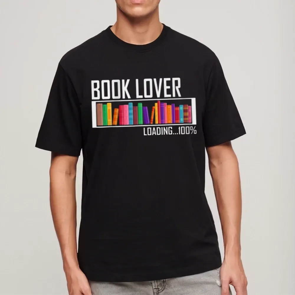 Pagewings Loading Book Lover 100% Unisex Classic T-shirt