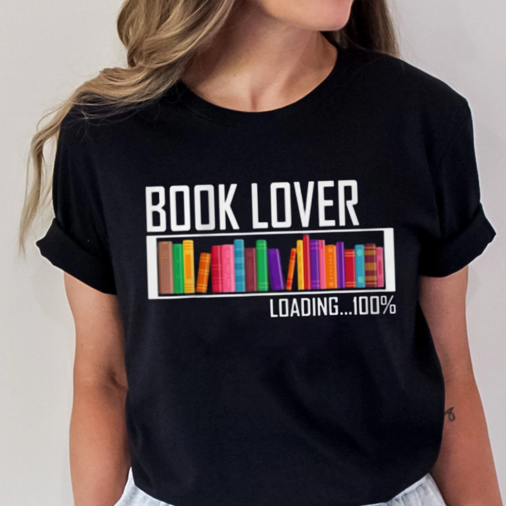 Pagewings Loading Book Lover 100% Unisex Classic T-shirt