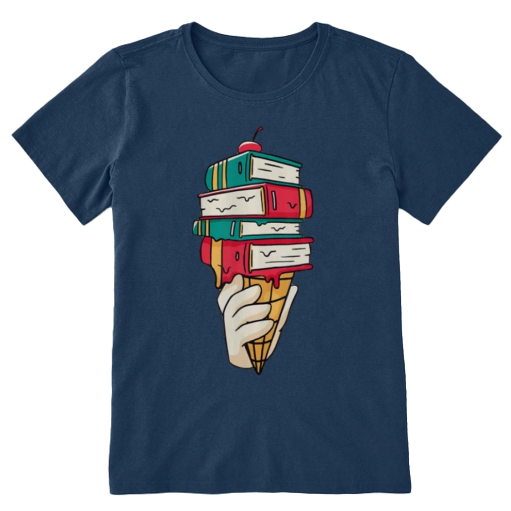 Pagewings Book Ice Cream Unisex Classic T-shirt