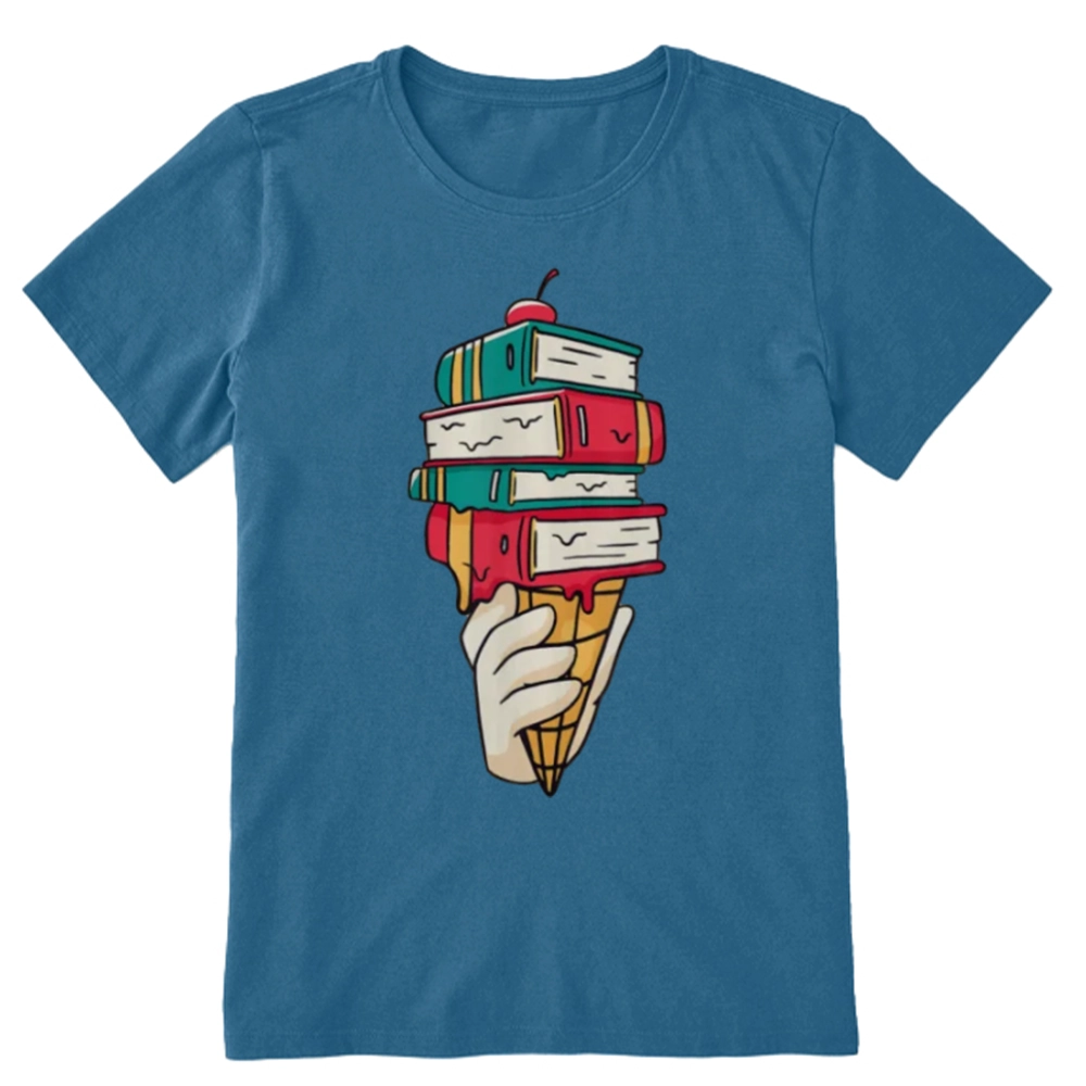 Pagewings Book Ice Cream Unisex Classic T-shirt