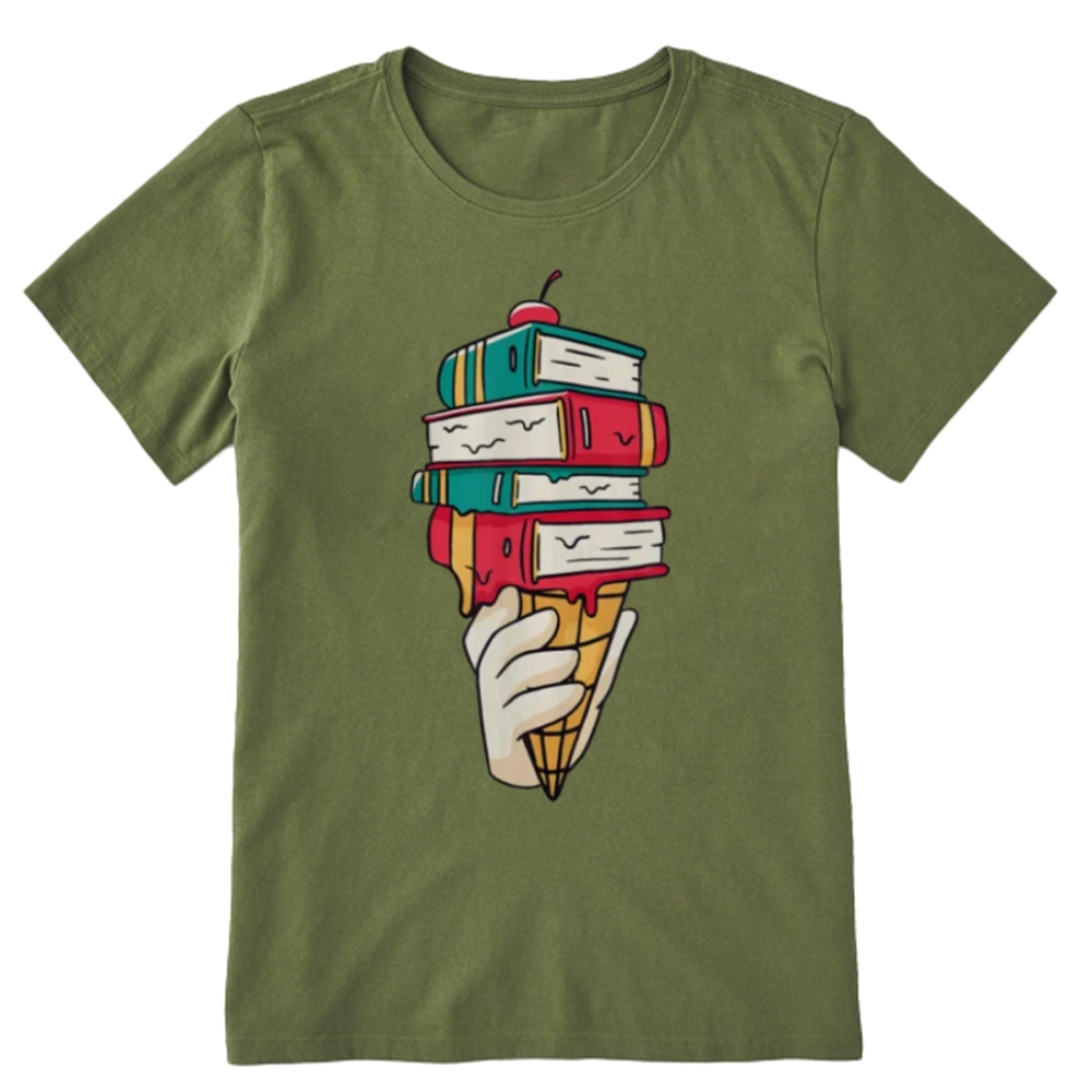 Pagewings Book Ice Cream Unisex Classic T-shirt
