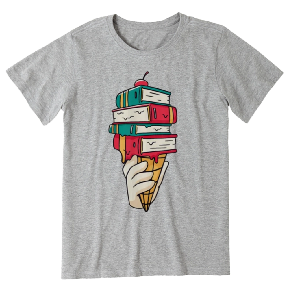 Pagewings Book Ice Cream Unisex Classic T-shirt