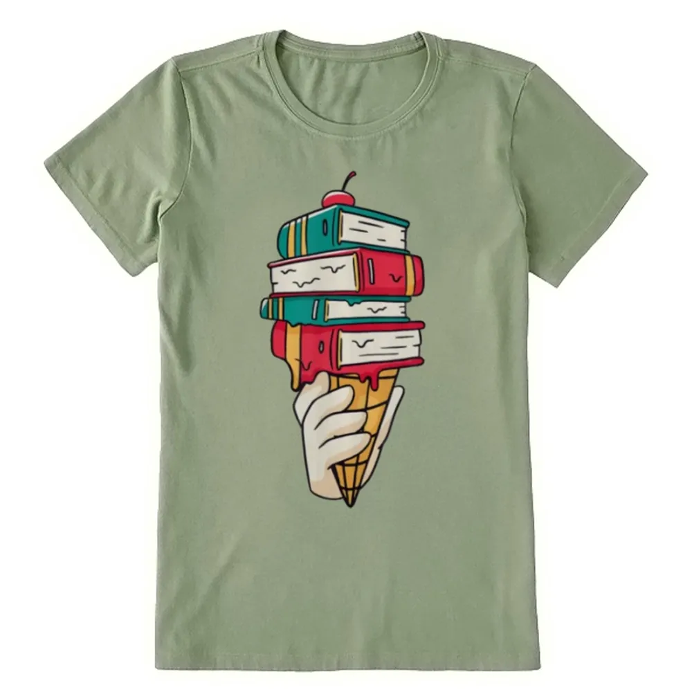 Pagewings Book Ice Cream Unisex Classic T-shirt