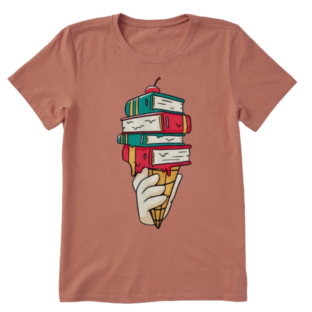 Pagewings Book Ice Cream Unisex Classic T-shirt