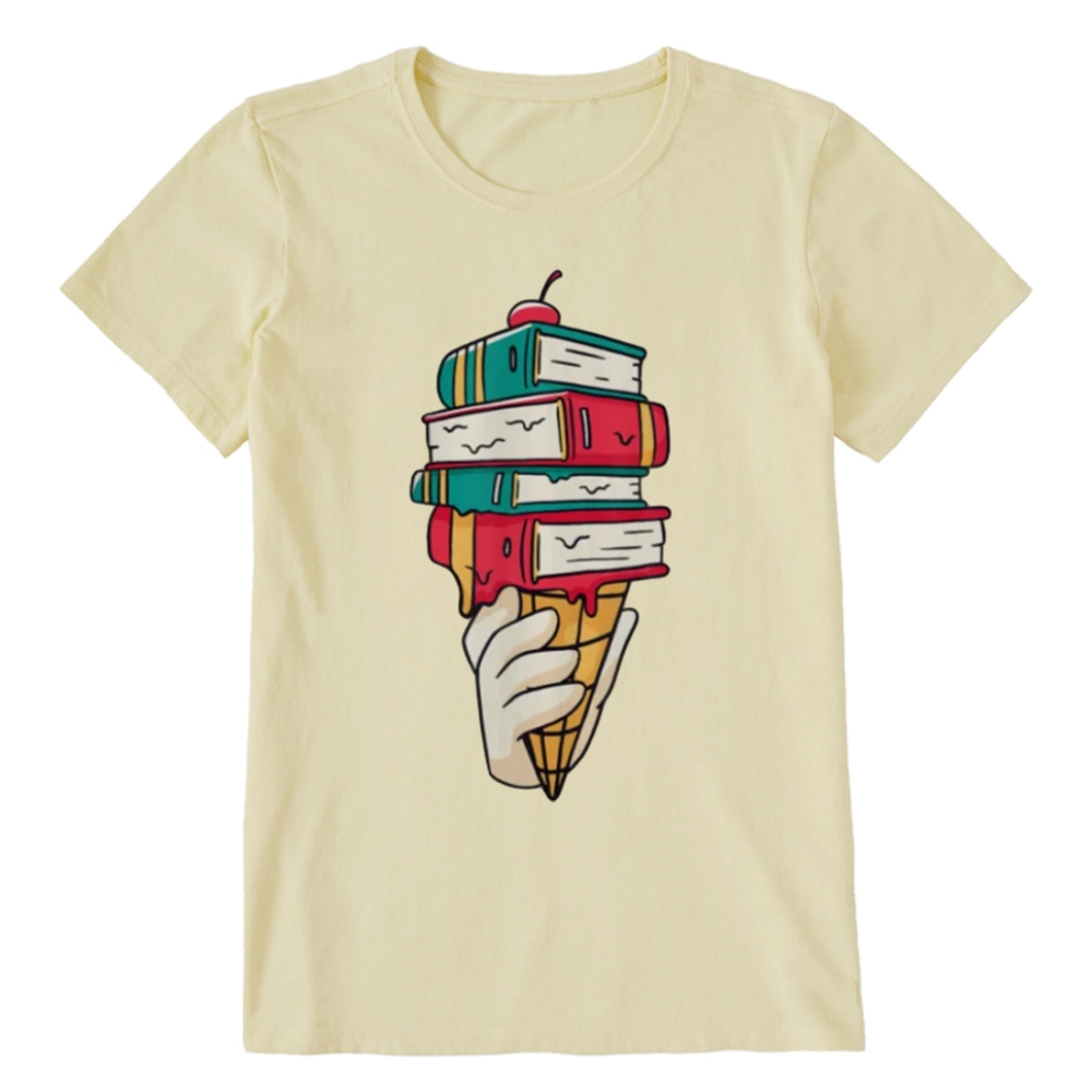 Pagewings Book Ice Cream Unisex Classic T-shirt
