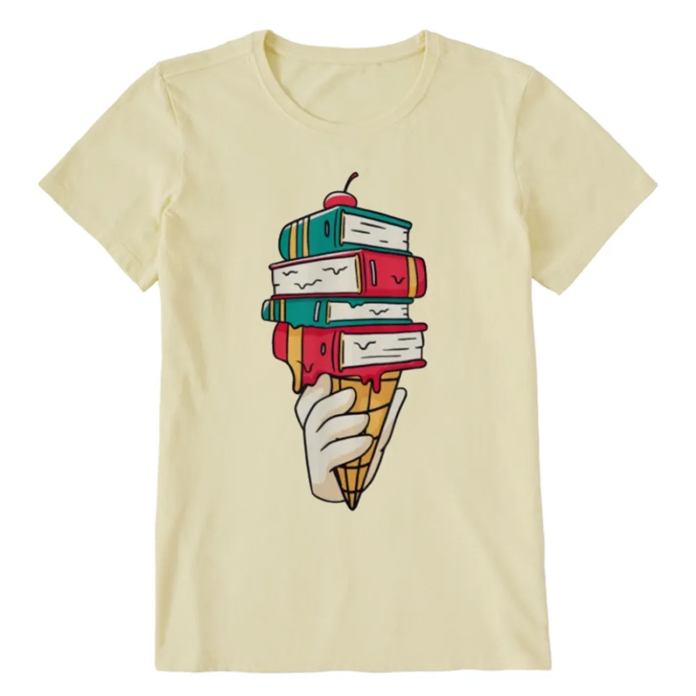 Pagewings Book Ice Cream Unisex Classic T-shirt