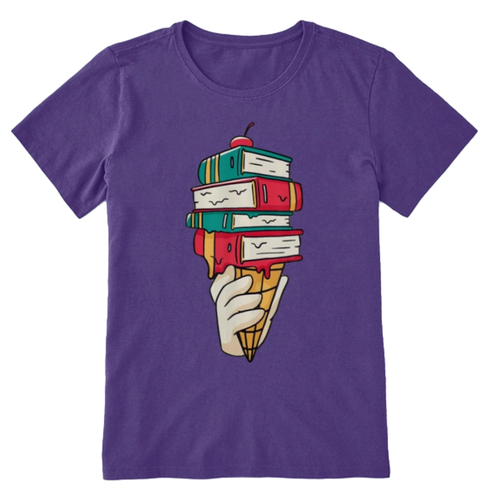 Pagewings Book Ice Cream Unisex Classic T-shirt