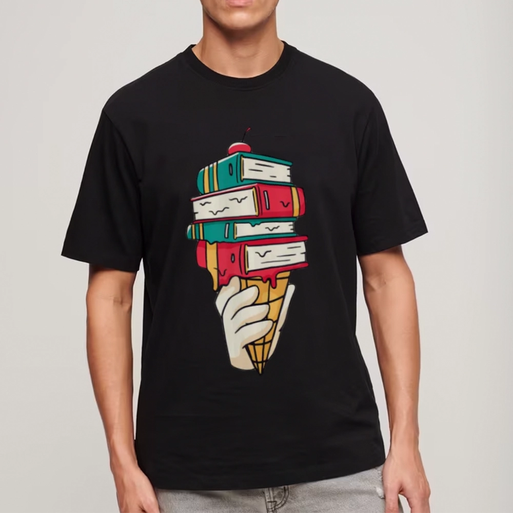 Pagewings Book Ice Cream Unisex Classic T-shirt