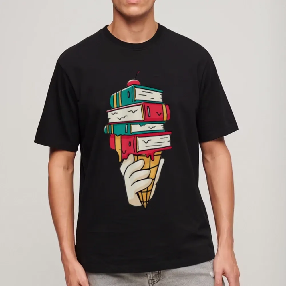Pagewings Book Ice Cream Unisex Classic T-shirt