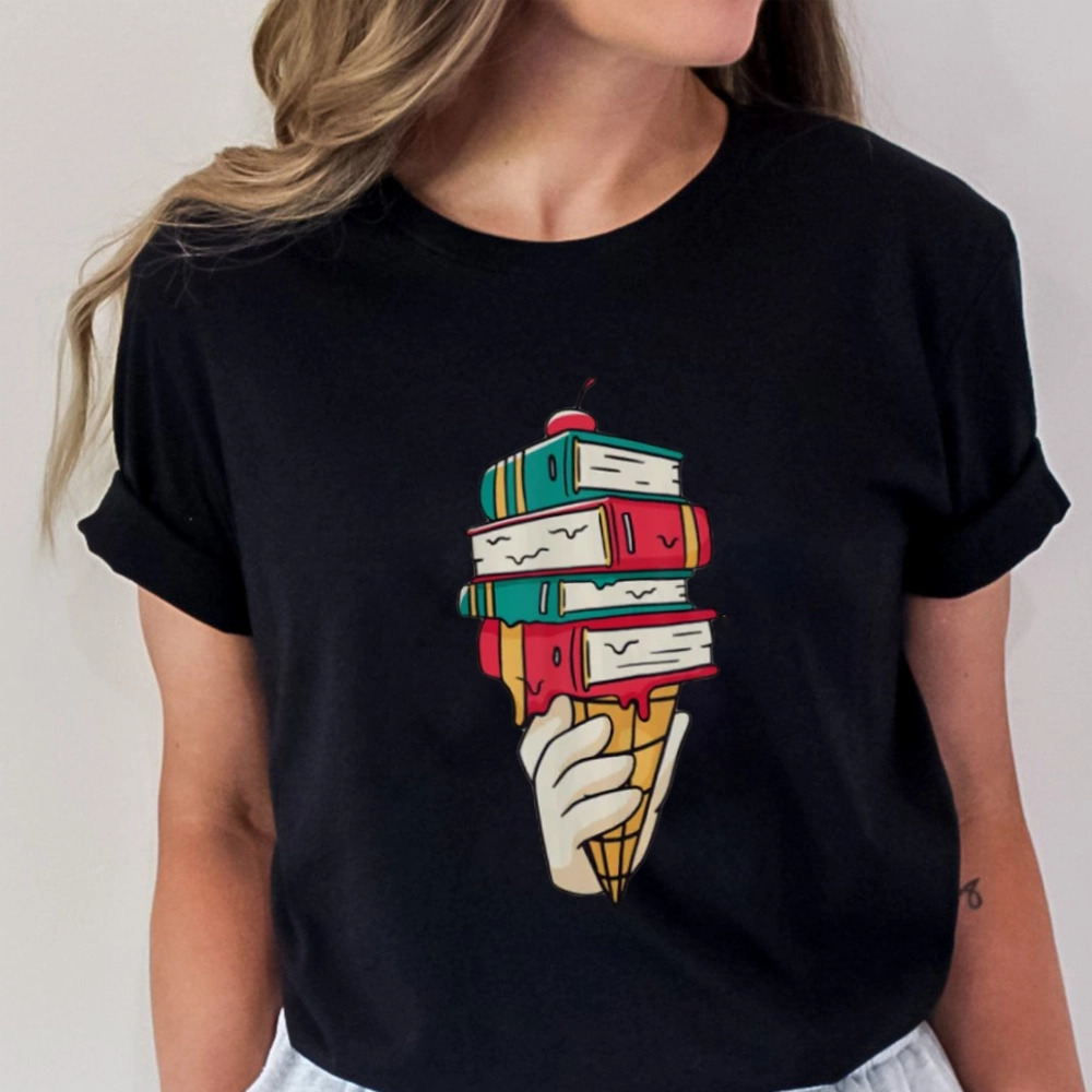 Pagewings Book Ice Cream Unisex Classic T-shirt