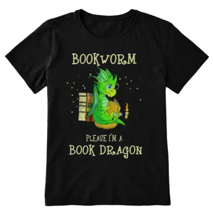 Pagewings Bookworm Please I'm A Book Dragon Unisex Classic T-shirt