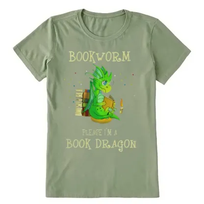 Pagewings Bookworm Please I'm A Book Dragon Unisex Classic T-shirt