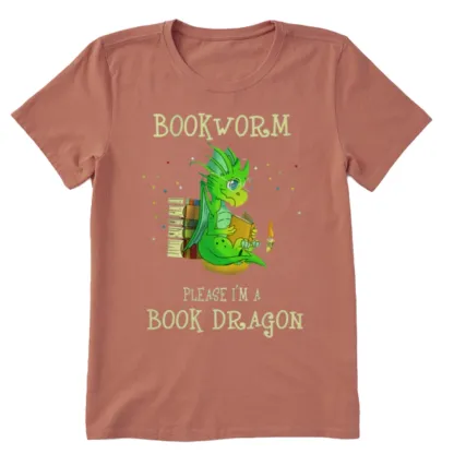 Pagewings Bookworm Please I'm A Book Dragon Unisex Classic T-shirt