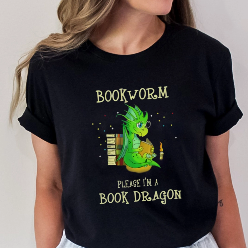 Pagewings Bookworm Please I'm A Book Dragon Unisex Classic T-shirt
