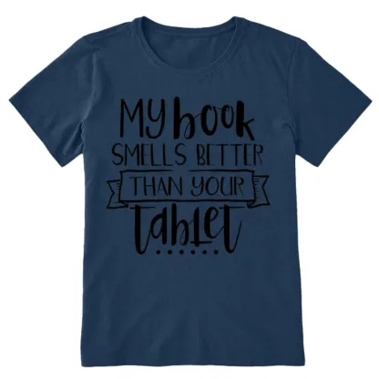 Pagewings My Book Smells Better Than Your Tablet Unisex Classic T-shirt