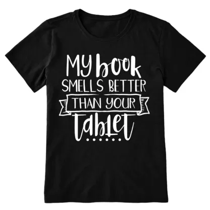 Pagewings My Book Smells Better Than Your Tablet Unisex Classic T-shirt