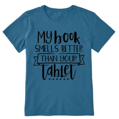 Pagewings My Book Smells Better Than Your Tablet Unisex Classic T-shirt