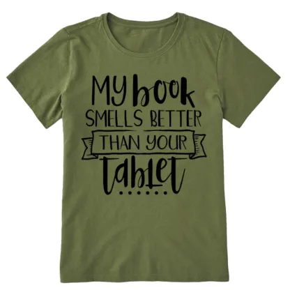 Pagewings My Book Smells Better Than Your Tablet Unisex Classic T-shirt