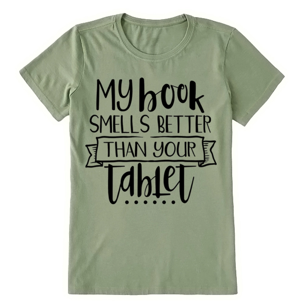 Pagewings My Book Smells Better Than Your Tablet Unisex Classic T-shirt