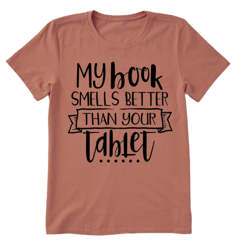 Pagewings My Book Smells Better Than Your Tablet Unisex Classic T-shirt