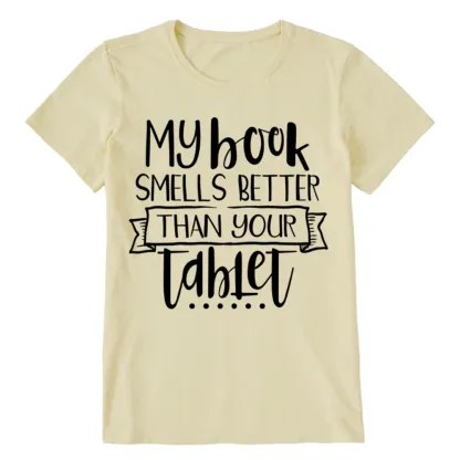 Pagewings My Book Smells Better Than Your Tablet Unisex Classic T-shirt