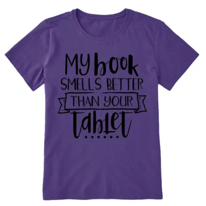 Pagewings My Book Smells Better Than Your Tablet Unisex Classic T-shirt