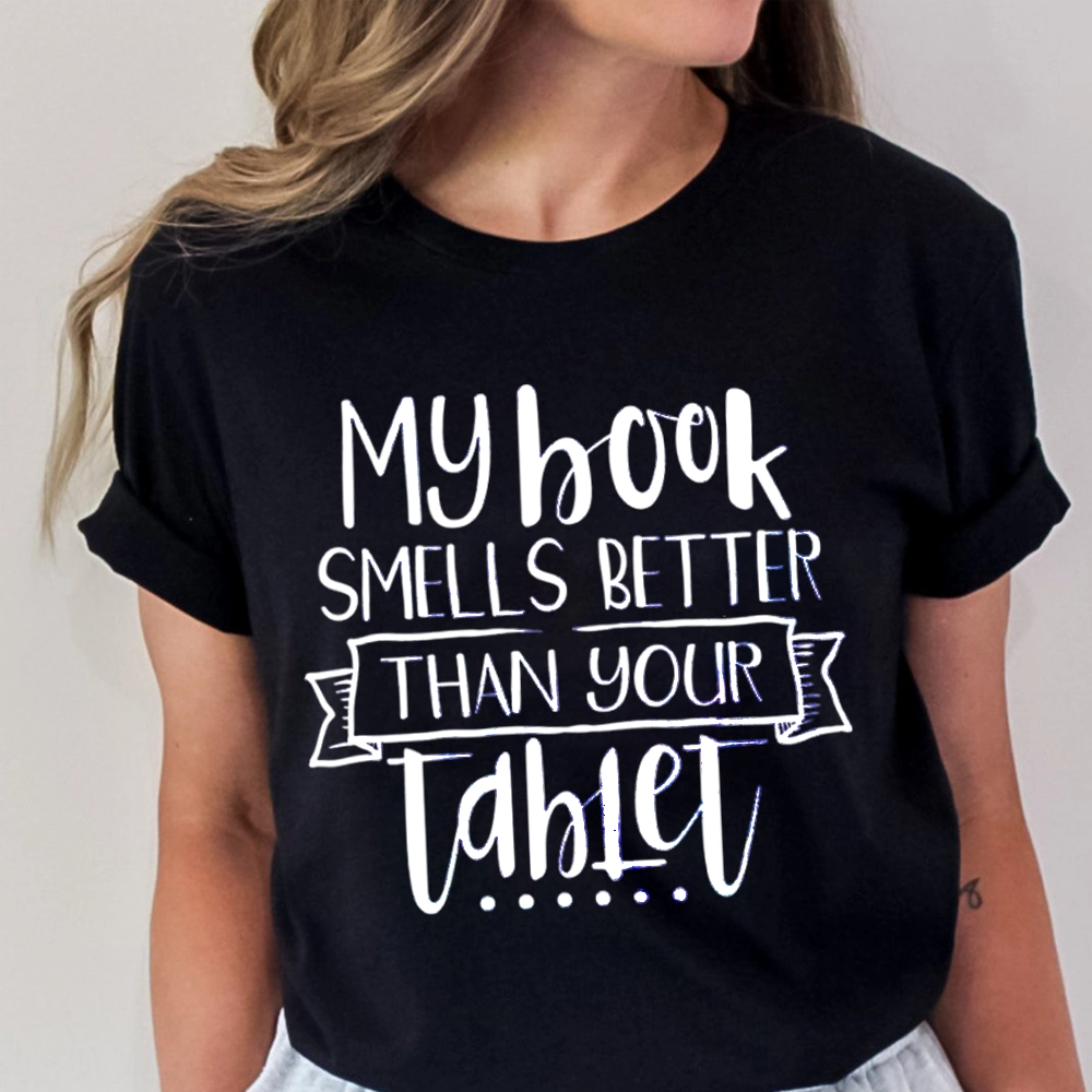 Pagewings My Book Smells Better Than Your Tablet Unisex Classic T-shirt