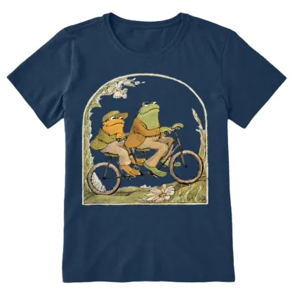 Pagewings Frog And Toad Book Vintage Unisex Classic T-shirt