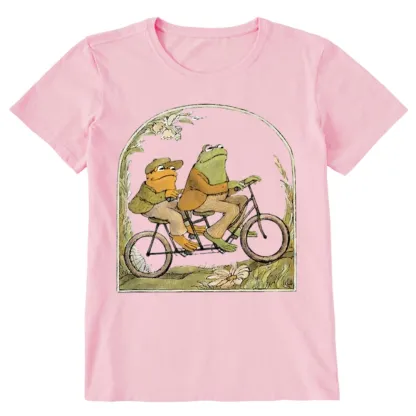 Pagewings Frog And Toad Book Vintage Unisex Classic T-shirt