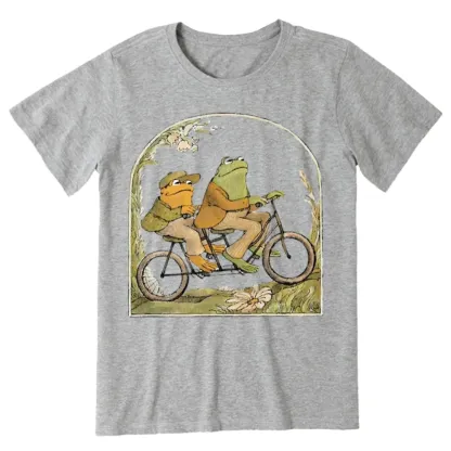 Pagewings Frog And Toad Book Vintage Unisex Classic T-shirt