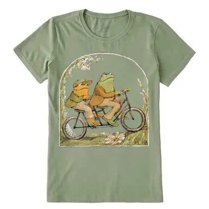 Pagewings Frog And Toad Book Vintage Unisex Classic T-shirt