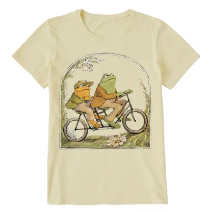 Pagewings Frog And Toad Book Vintage Unisex Classic T-shirt